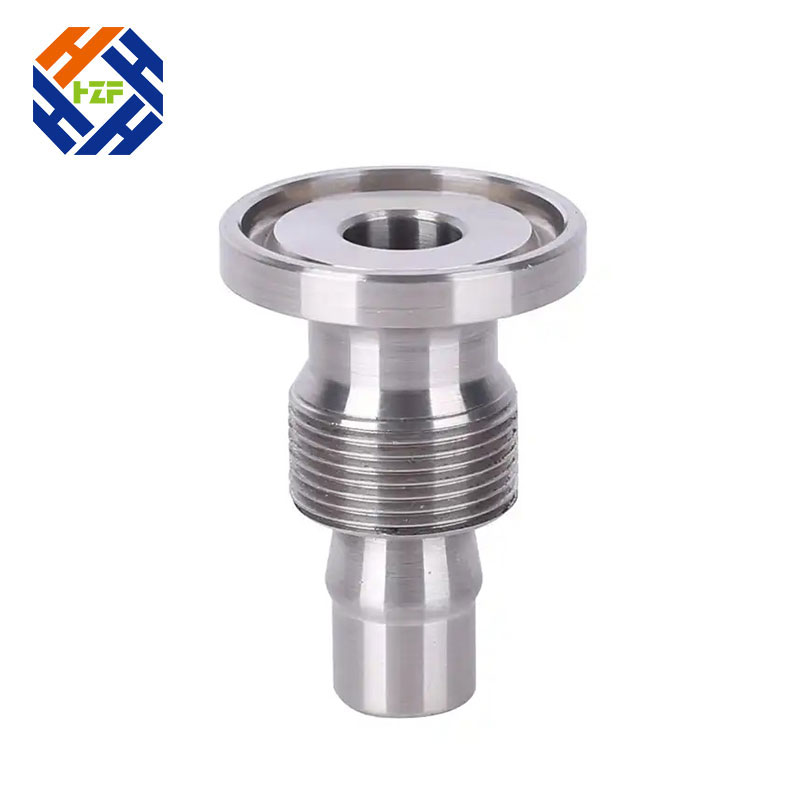 অভ্যন্তরীণ এবং বহিরাগত থ্রেড অংশ Knurling খাদ অংশ